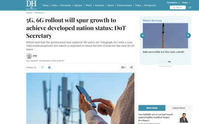 https://www.prcai.org/cms/5G, 6G rollout will spur growth to achieve developed nation status: DoT Secretary