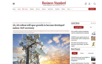 https://www.prcai.org/cms/5G, 6G rollout will spur growth to become developed nation: DoT secretary