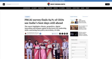 Over 9 in 10 CEOs say govt effective in enabling India’s global rise