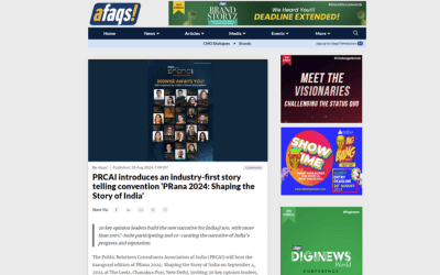 https://www.prcai.org/cms/PRCAI introduces an industry-first story telling convention ‘PRana 2024: Shaping the Story of India’
