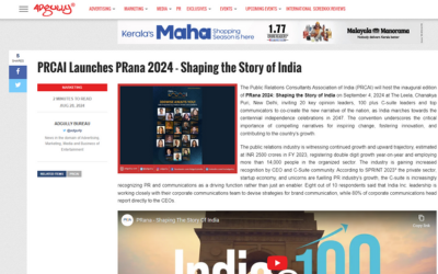 https://www.prcai.org/cms/PRCAI Launches PRana 2024 - Shaping the Story of India